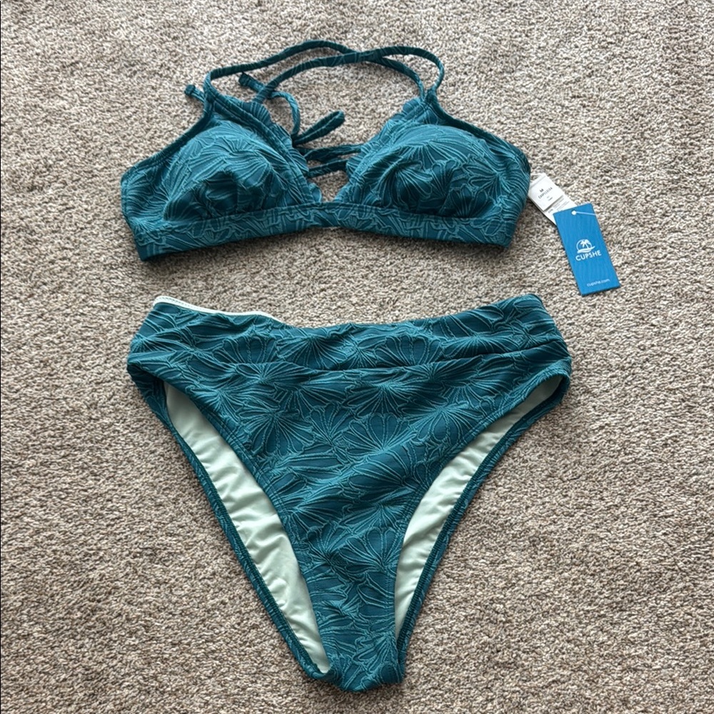 Teal Bikini Set